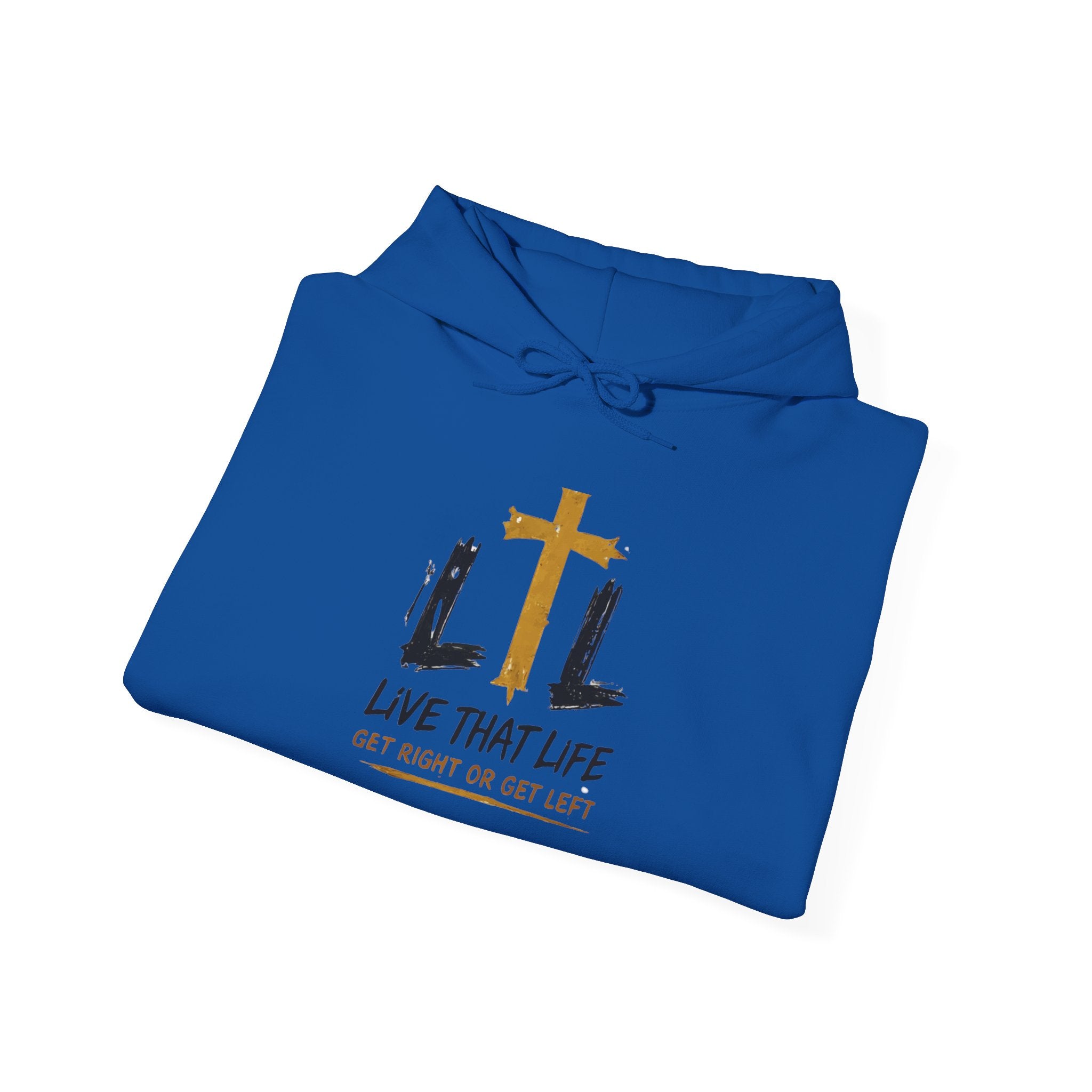 Live That Life Hoodie – Christian Cross LTL Inspirational Sweatshirt